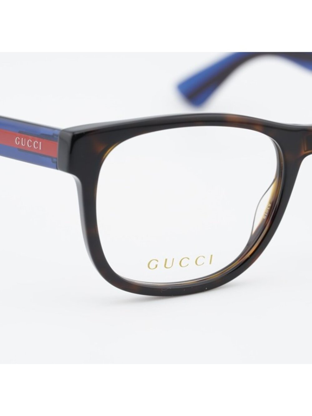 Gucci GG0004ON 003 Eyeglasses Havana 53mm Square Frame - Picture 8 of 12